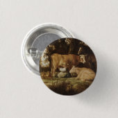 Die Milchmädchen Aelbert Cuyp Button (Vorne & Hinten)