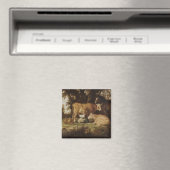 Die Milchmädchen Aelbert Cuyp Magnet (In Situ (Geschirrspüler))