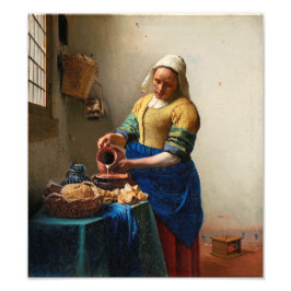 Die Milchmädchen | Johannes Vermeer | Fotodruck