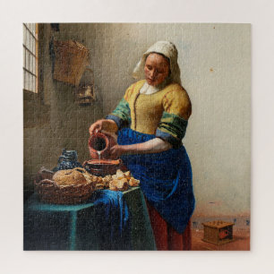 Die Milchmädchen   Johannes Vermeer   Puzzle