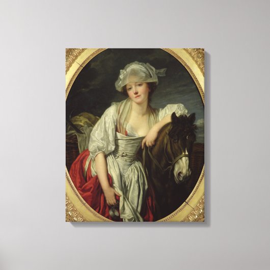 Die Milchmädchen Leinwanddruck (Vorderseite)