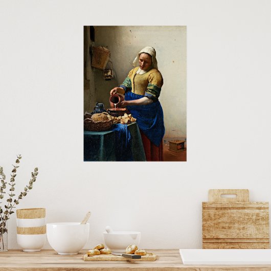 Die Milchmädchen, Poster (Küche)