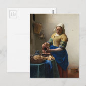 Die Milchmädchen Postkarte (Vorne/Hinten)