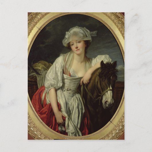 Die Milchmädchen Postkarte (Vorderseite)