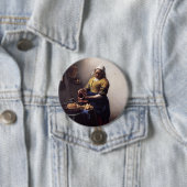 Die Milchmädchen von Johannes Vermeer Button (Beispiel)