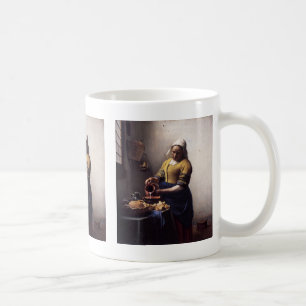 Die Milchmädchen von Johannes Vermeer Kaffeetasse