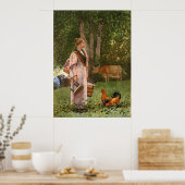 Die Milchmädchen von Winslow Homer Poster (Küche)