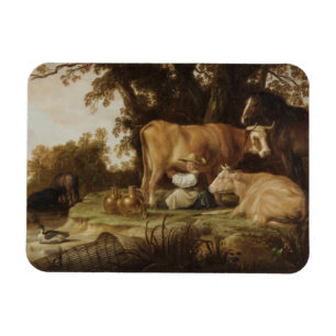 Die Milchmagd Aelbert Cuyp  Magnet