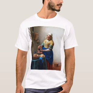 Die Milchmagd, Johannes Vermeer, 1657-1658 T-Shirt