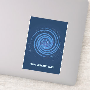 Die Milchstraße Aufkleber