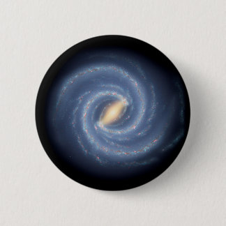 Die Milchstraße-Galaxie-Raum NASA Button