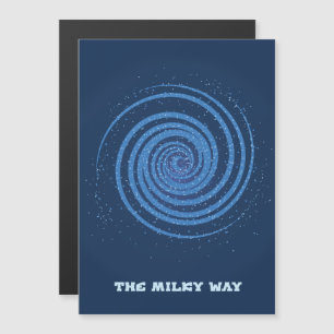 Die Milchstraße Magnetkarte