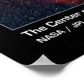 Die Milchstraße Poster (Ecke)