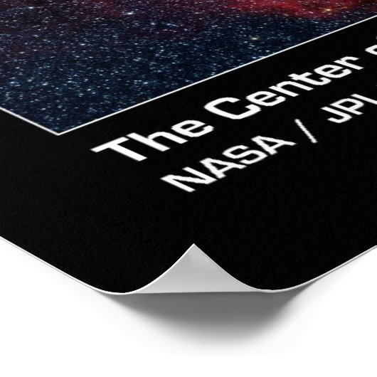 Die Milchstraße Poster (Ecke)