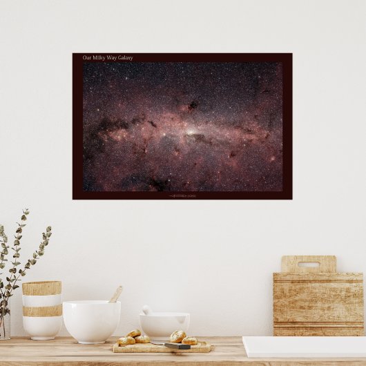 Die Milchstraße Poster (Küche)