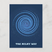 Die Milchstraße Postkarte (Vorderseite)