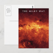 Die Milchstraße Postkarte (Vorne/Hinten)