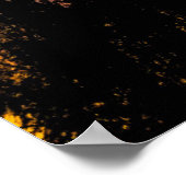 Die Milchstraße | Rose Valley, Kalifornien Poster (Ecke)