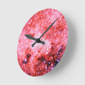 Die Milchstraße Runde Wanduhr (Winkel)