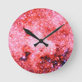 Die Milchstraße Runde Wanduhr