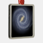 Die Milchstraße Silbernes Ornament (Rechts)