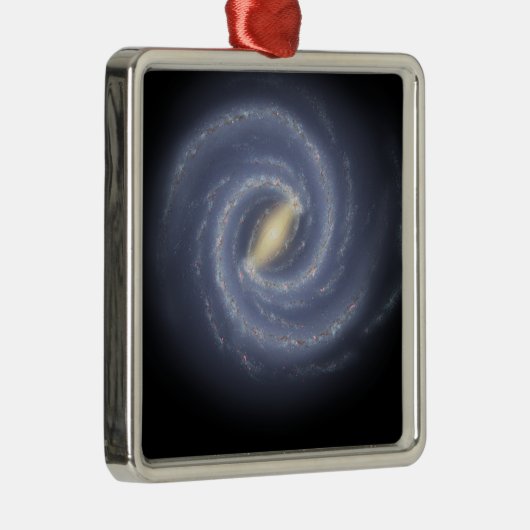 Die Milchstraße Silbernes Ornament (Rechts)