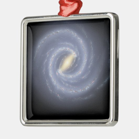 Die Milchstraße Silbernes Ornament (Links)