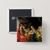 Die Milde von Alexander der Große Button (Vorne & Hinten)