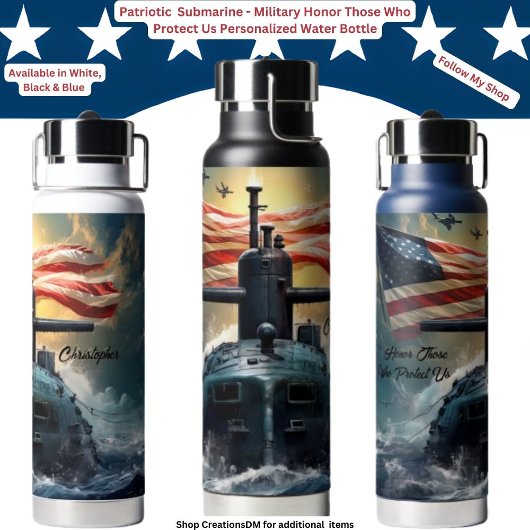 Die militärische Ehre derjenigen, die uns Personal Trinkflasche