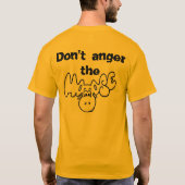 Die Miliz des Elches T-Shirt (Rückseite)