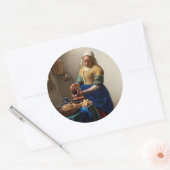 DIE MILKMAID RUNDER AUFKLEBER (Umschlag)
