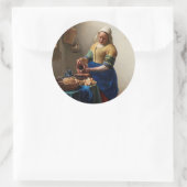 DIE MILKMAID RUNDER AUFKLEBER (Tasche)