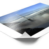 Die Millau-Brücke Fotodruck (Ecke)