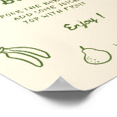 Die Mimosa-Bar Poster (Ecke)