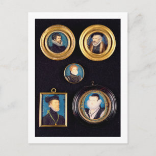 Die Miniaturen von Hilliards Vater und Mutter, sel Postkarte