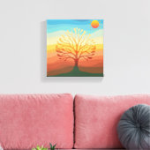 Die minimalistische Leinwand des Naturspektrums (Insitu (Wohnzimmer))