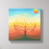 Die minimalistische Leinwand des Naturspektrums (Vorderseite)