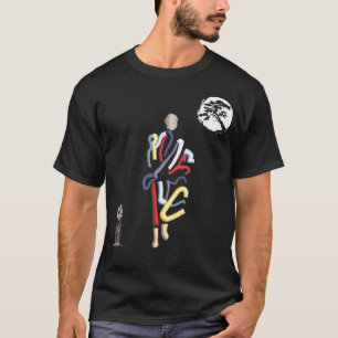 Die Minnesänger der Mönche, die sich durch die Wie T-Shirt