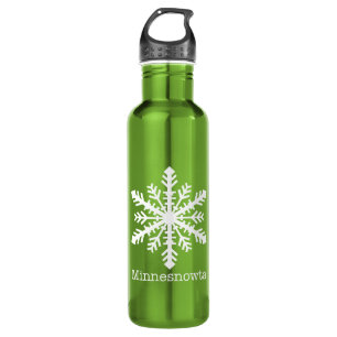 Die Minnesotaner Liebe ihren Schnee! Trinkflasche