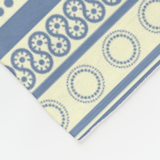 Die minoische Ägäis-Fleece-Blanket Fleecedecke (Ecke)