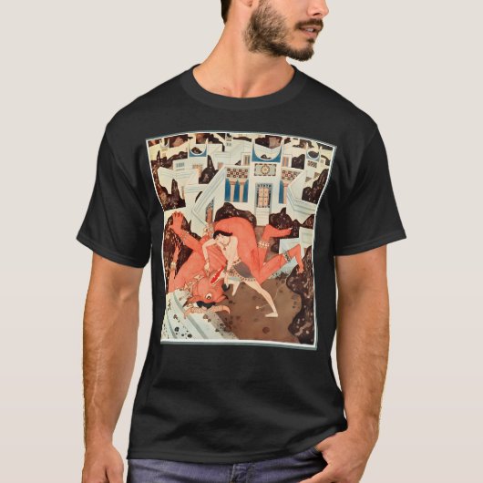 Die Minotaur besiegt - Edmund Dulac Tanglewood T-Shirt (Vorderseite)