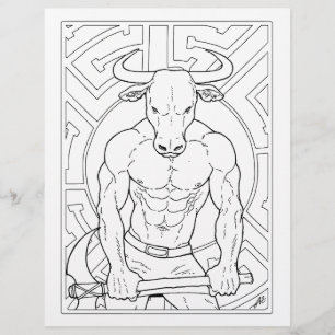 Die Minotaur - Farbseite.