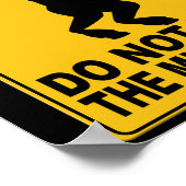 Die Minotauren nicht Gefüttert Poster (Ecke)