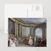 Die Minuette Postkarte (Vorne/Hinten)