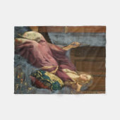 Die Minx (von John Collier) Fleecedecke (Vorderseite (Horizontal))
