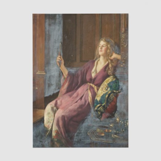 Die Minx (von John Collier) Seidenpapier (Vorderseite)