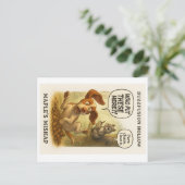 Die Mishap Grußkarte von Buzzfusion Hollow Maple! Postkarte (Stehend Vorderseite)