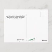 Die Mishap Grußkarte von Buzzfusion Hollow Maple! Postkarte (Rückseite)