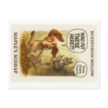 Die Mishap Grußkarte von Buzzfusion Hollow Maple!