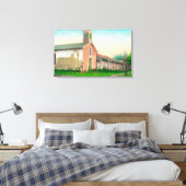 Die Mission San Francisco de Solano Leinwanddruck (Insitu (Schlafzimmer))